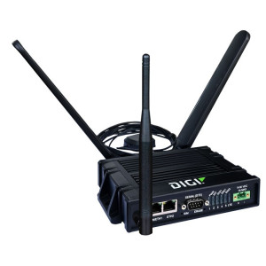 Digi IX20 Cat 7 LTE-Advanced Router with Digi 360, GNSS, WiFi optional, 2 ethernet